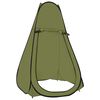 vidaXL Tente de douche escamotable Vert