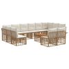 vidaXL Ensemble de canap&eacute;s d'ext&eacute;rieur 13 pc 12 place
