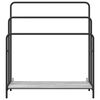 vidaXL Porte-v&ecirc;tements avec &eacute;tag&egrave;re Gris Sonoma 90 x 30 x 100,5 cm