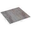 vidaXL Planches de sol 55 pcs Marron Clair 5,11 m&sup2; PVC