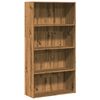 vidaXL Biblioth&egrave;que ch&ecirc;ne artisanal 80x30x152 cm bois d'ing&eacute;nierie