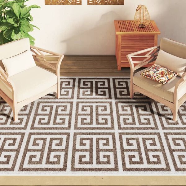 vidaXL Tapis int&eacute;rieur ext&eacute;rieur &agrave; poils courts 160x230cm antid&eacute;rapant