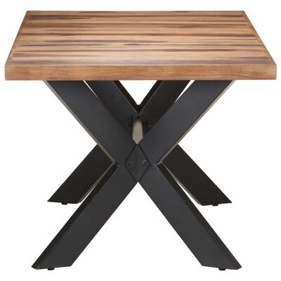 vidaXL Table de salle à manger 180x90x75 cm Bois avec finition miel