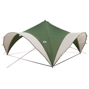 vidaXL Tente de f&ecirc;te Vert 500 x 500 x 350 cm Polyester et Acier