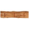 vidaXL Dessus de table 160x40x2,5 cm rectangulaire bois massif acacia