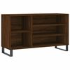 vidaXL Armoire &agrave; chaussures Ch&ecirc;ne marron 102x36x60cm Bois d'ing&eacute;nierie