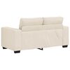 vidaXL | Canap&eacute; | avec coussin avec oreiller Beige 160 x 77 x 82 cm Lin