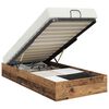 vidaXL Cadre de lit ottoman Bois ancien 203 x 100 x 25 cm