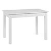 Finori Table &agrave; d&icirc;ner extensible Mora 80B blanc