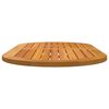 vidaXL Plateau de table Huile Naturelle 110 x 55 x 2 cm