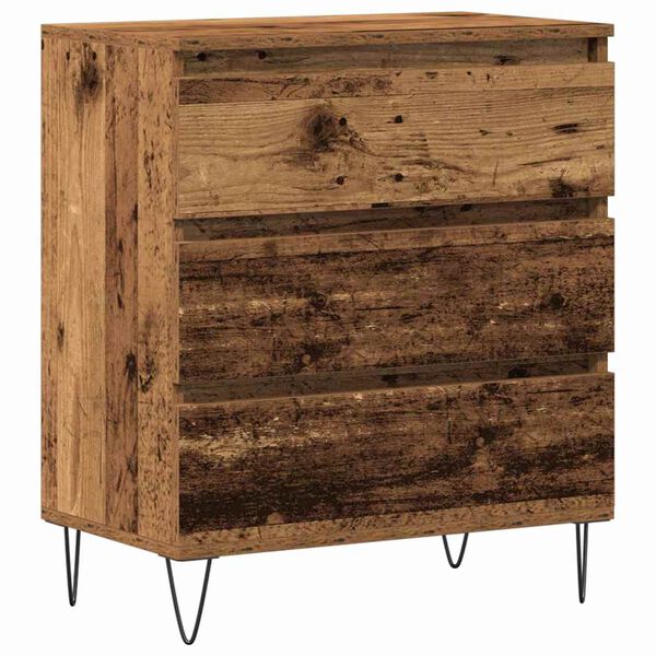vidaXL Buffet Bois ancien 60 x 35 x 70 cm Bois d'ing&eacute;nierie