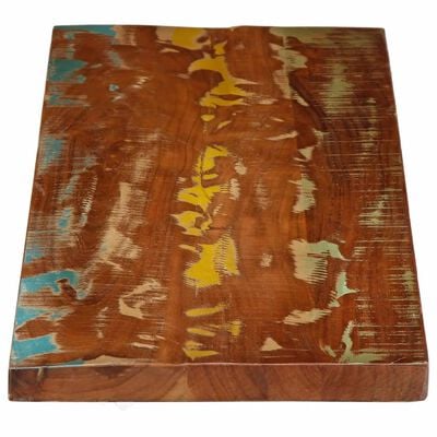 vidaXL Dessus de table 110x40x3,8cm rectangulaire bois massif récupéré