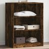 vidaXL Garde-robe ch&ecirc;ne fum&eacute; 77x48x102 cm bois d'ing&eacute;nierie