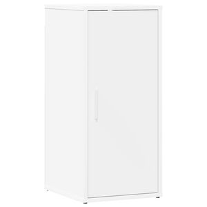 vidaXL Armoire &agrave; chaussures Blanc 32x35x70 cm Bois d&rsquo;ing&eacute;nierie