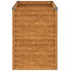 vidaXL Jardinière surélevée 100x50x69 cm Acier Corten