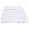 vidaXL Matelas en mousse Blanc 80 x 200 cm Mousse