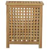 vidaXL Bac &agrave; linge 50x35x60 cm bois de teck massif