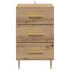 vidaXL Cabinet de chevet avec tiroir Ch&ecirc;ne artisanal 40 x 40 x 66 cm