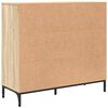 vidaXL Buffet Ch&ecirc;ne Sonoma 89,5 x 33 x 82 cm Bois d'ing&eacute;nierie