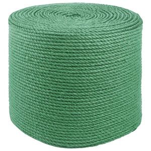 vidaXL Corde en Jute 6 mm Vert Jute 100% Tossa