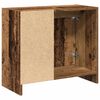 vidaXL Cabinet de salle de bain avec porte Bois Ancien 63 x 29 x 55 cm