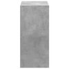 vidaXL Biblioth&egrave;que gris b&eacute;ton 68,5x32x68,5 cm bois d'ing&eacute;nierie