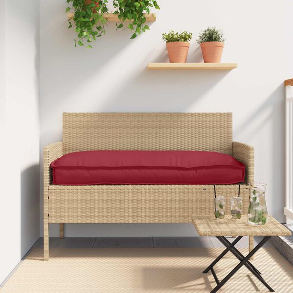 vidaXL Coussin Bordeaux 80 x 80 x 52 cm Tissu Oxford