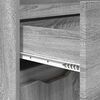 vidaXL Cabinet de salle de bain Gris Sonoma 72,5 x 36,5 x 100 cm