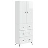 vidaXL Ensemble de Meubles 2 pc 66 x 34,5 x 90 cm Bois d'ing&eacute;nierie