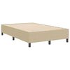 vidaXL Cadre de lit plateforme Vert gris 120 x 190 cm tissu