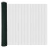 vidaXL Cl&ocirc;ture hexagonale 1 x 10 m PVC Vert