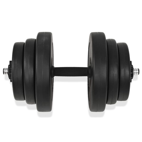 vidaXL Ensemble d'halt&egrave;res 18 pcs 40 kg