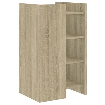 vidaXL Buffet chêne sonoma 45x35x75 cm bois d'ingénierie