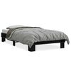 vidaXL Cadre de lit sans matelas noir 75x190 cm