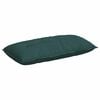 vidaXL Coussin de Dos Vert fonc&eacute; 100 x 19 x 50 cm tissu