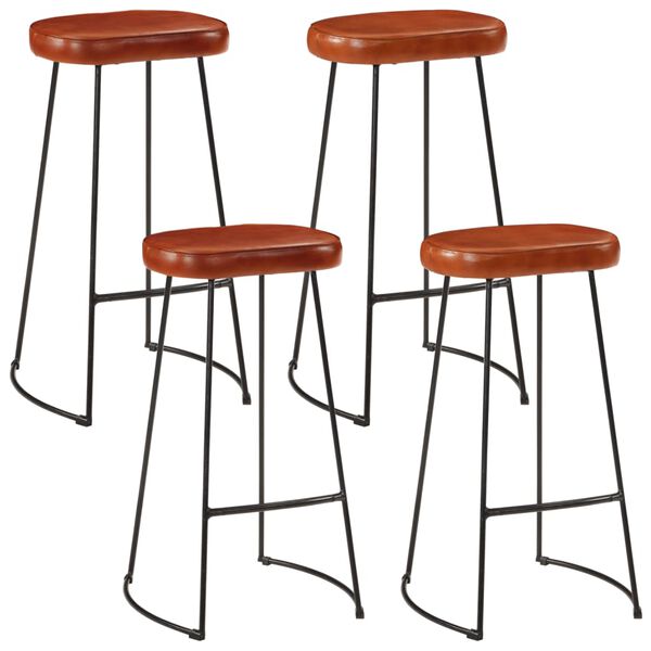 vidaXL Ensemble de bar 5 pcs bois de manguier brut massif et m&eacute;tal
