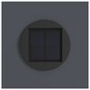 vidaXL Lumi&egrave;re de chemin LED solaire 2 pcs Anthracite