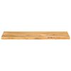vidaXL Dessus de table &agrave; bord vivant 120x20x3,8cm bois massif manguier