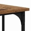 vidaXL Bureau Bois Ancien 139 x 139 x 75 cm Bois d'ing&eacute;nierie