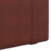 vidaXL T&ecirc;te de lit suspendue Brun Brillant 170 x 55 x 5 cm PU antique