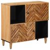 vidaXL Armoires de rangement Marron 80 x 33,5 x 75 cm