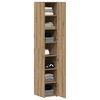 vidaXL Haut Armoire 2 pcs Ch&ecirc;ne artisanal 30 x 42,5 x 185 cm