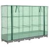 vidaXL Jardini&egrave;re sur&eacute;lev&eacute;e avec housse aspect rotin 160x40x123 cm