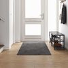 vidaXL Tapis Couloir Gris 100 x 300 cm