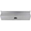 vidaXL Lame d'eau rectangulaire 45 cm Acier inoxydable pour piscine