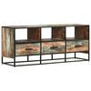 vidaXL Meuble TV 110x30x45 cm Bois de r&eacute;cup&eacute;ration massif