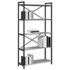 vidaXL &Eacute;tag&egrave;re Sonoma gris 80 x 30 x 155 cm Bois d'ing&eacute;nierie