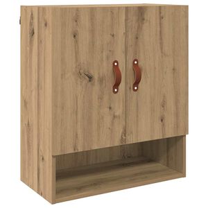 vidaXL Meuble mural 60 x 31 x 70 cm Bois d'ing&eacute;nierie ch&ecirc;ne artisanal
