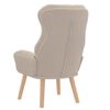 vidaXL fauteuil Gris clair 69 x 74 x 93 cm Tissu Sherpa