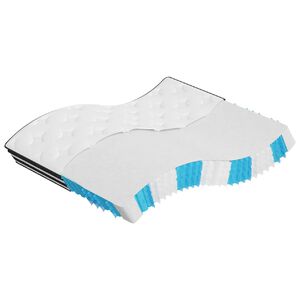 vidaXL Matelas &agrave; ressorts ensach&eacute;s moyen 160x200 cm